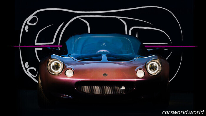El Lotus Elise con asiento central pesa la mitad de un Toyota GR 86 | Carscoops